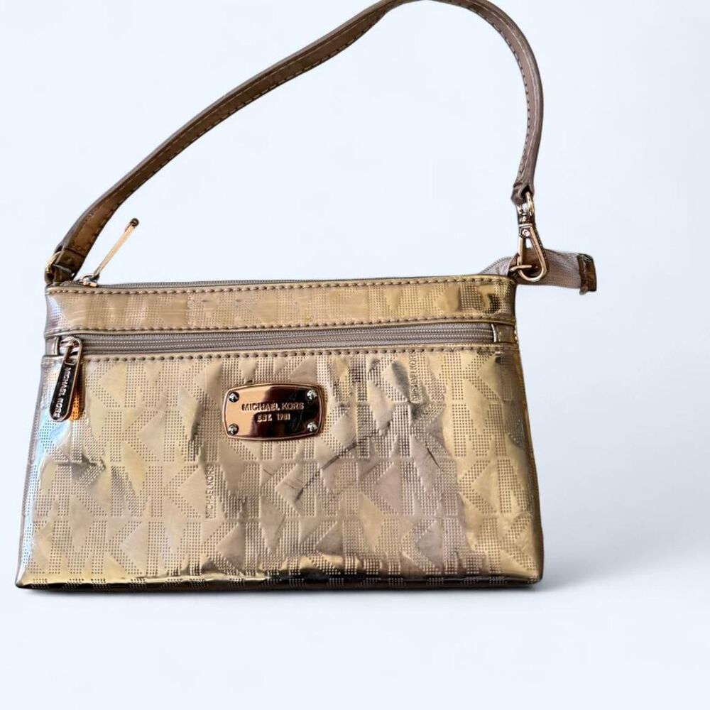 Michael-michael-kors Women's Gold and Tan Bag
